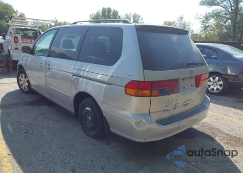 2004 Honda Odyssey Ex-L z USA, uszkodzony, nr VIN 5FNRL18914B085140